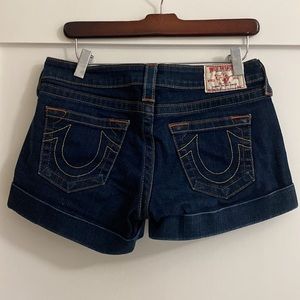 True religion Jean shorts